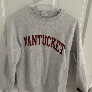 EUC Champion Nantucket crewneck sweatshirt
